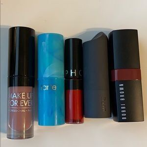 Travel-sized lipstick and sample bundle